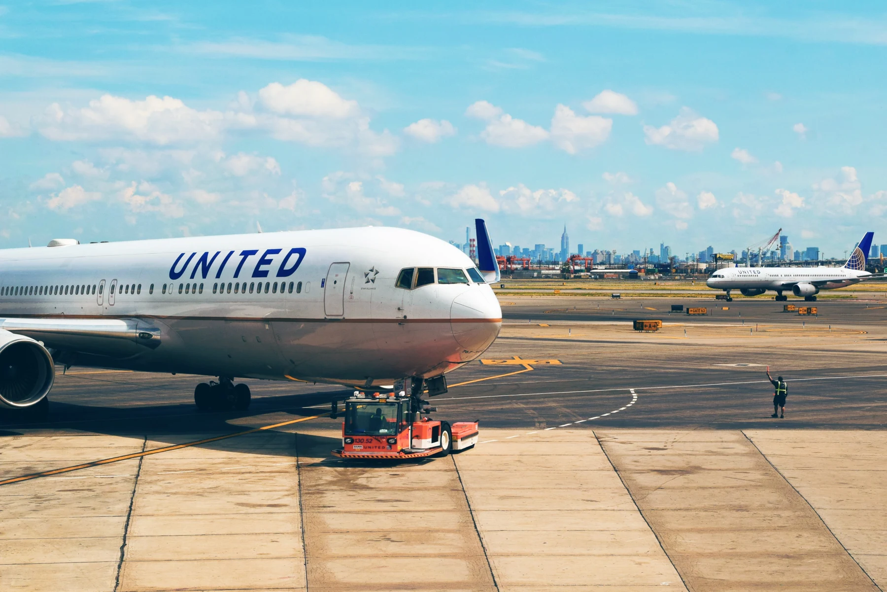 Aircraft Push Back from the gate
